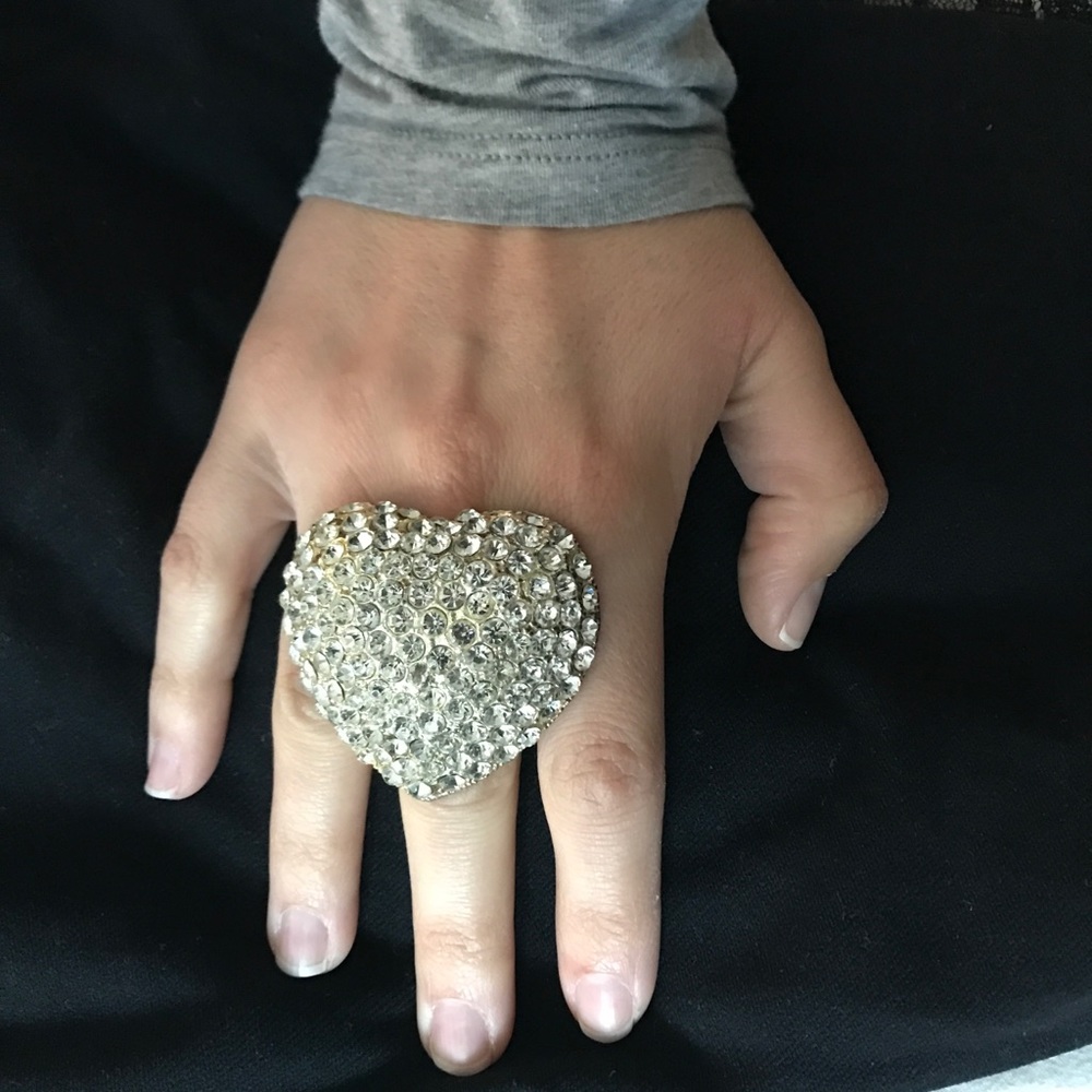 Bebe heart ring - Picture 2 of 3